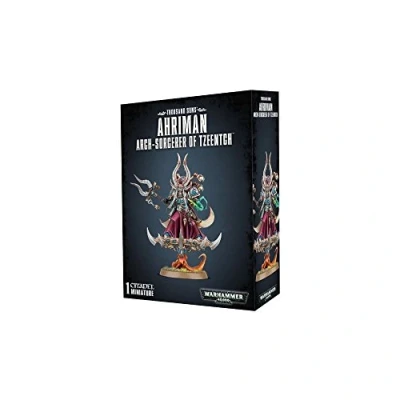 Image de Games Workshop Warhammer 40k Thousand Sons Ahriman l&#039;Archi Sorcier 99120102064 Noir