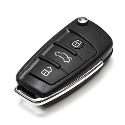 Image de Clé pliante à 3 boutons pour Audi A2, A3, A4, A6, A8, TT