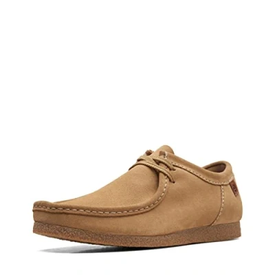 Image de Clarks Homme Shacre II Run Mocassin, Sable foncé, 44 EU