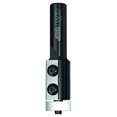 Image de CMT 980.561.11 Solid Surface Flush Trim Bit with insert Knives HW S = 12 D 19,05 x 30 83 RH