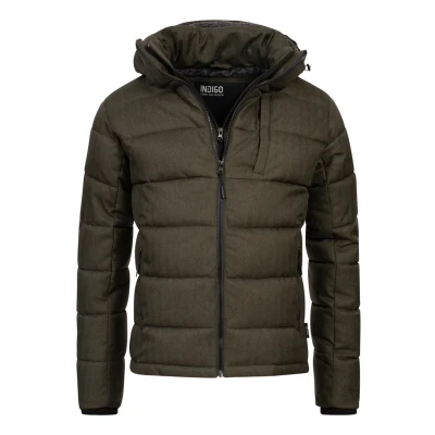 Image de Indicode Jeans Hebert Veste d&#039;hiver, Homme, Taille: Small, Army