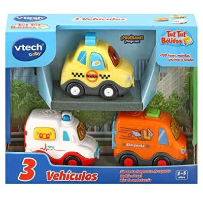 Image de VTech TTB Set 6 (Walkie Taxi, Simoneta Furgo et Nina Ambulance) (3480 420577)