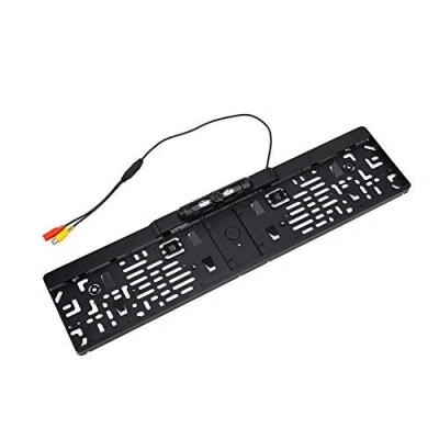 Image de Cocoarm Support de plaque d&#039;immatriculation avec Caméra recul HD sans fil 4IR Angle 170 Étanche Vision nocturne