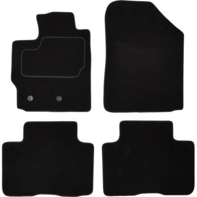 Image de MAMMOOTH A041 TOY350 PRM 01 Ensemble de tapis sol Textile avant et arrière 4 noir