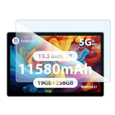 Image de Protection écran en Verre Flexible pour PIXPEAK 2K Tablette 13,3 Pouces
