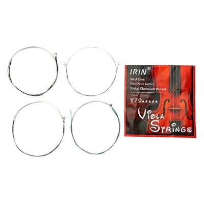 Image de Corde pour Alto 4Pcs/Set Jeu de Cordes V70 Durables Nickle Renforcée Pièce Rechange
