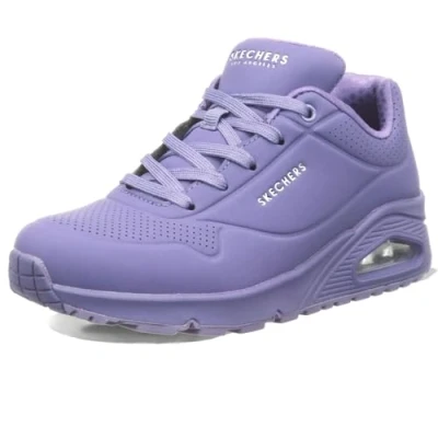 Image de Skechers Sport UNO Baskets basses lilac, Femme, Taille: 37.5, Lilac Polyuréthane