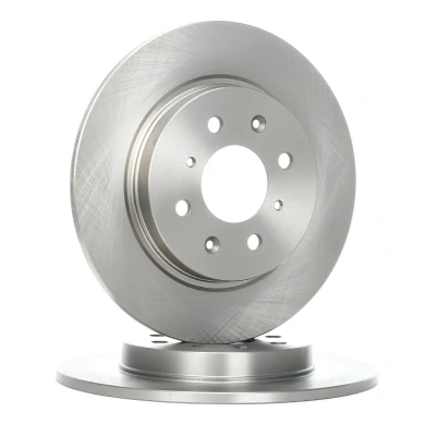 Image de RIDEX 82B1137 Disque de frein Essieu arrière 260 9 4/8 100 plein sans moyeu roue, boulon fix roue HONDA: Jazz 3, Insight II 5 portes