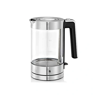 Image de WMFBouilloire électrique en verre, Grande capacité 1,7 L, Finition Inox 18/10 Cromargan, Ultra rapide 3000 W, LONO 0413150011