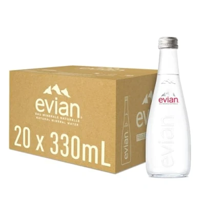 Image de Evian Eau Minérale Naturelle 33CL VAP x 20
