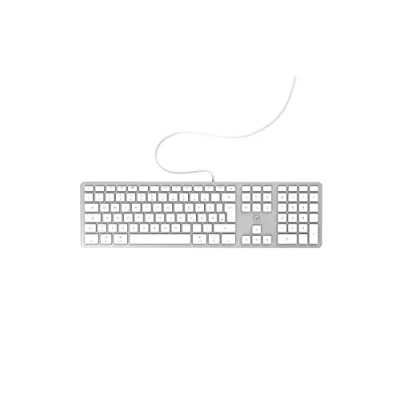 Image de Clavier MOBILITY LAB ML311142 QWERTZ Filaire Blanc et argenté