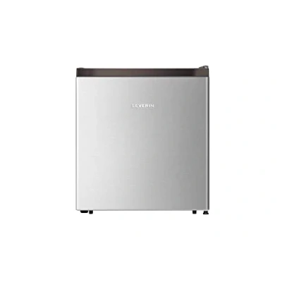 Image de Severin Réfrigérateur Bar, Pose Libre, Largeur 44,5 cm, 45 Litres, Classe énergétique E, Porte réversible, Argent, KB 8878