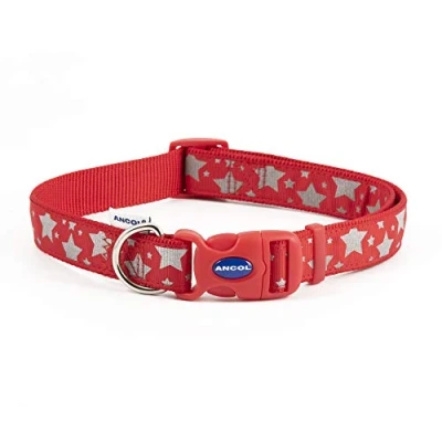 Image de Ancol Collier réfléchissant réglable en Nylon Pattes N OS