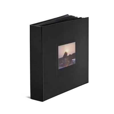 Image de Polaroid Grand album photo noir pour photos instantanées i Type, 600 et SX 70, capacité 160 (6368)