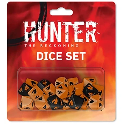 Image de Hunter: The Reckoning 5th Edition Roleplaying Game Dice Set Jeu de Rôle Dés Version en Anglias Renegade Studios