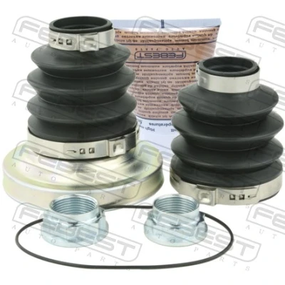 Image de FEBEST 1617P 211R KIT Joint soufflet, arbre de commande Essieu arrière, côté roue 75 PVC MERCEDES BENZ: Classe E Break, Berline