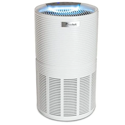 Image de FeinTech FLR00100 Purificateur d&#039;air avec filtre HEPA 13 commandé par capteur Air Purifier CADR 300 m3/h