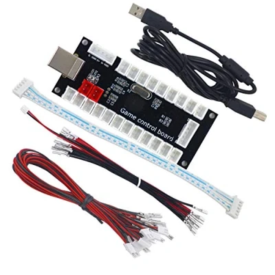 Image de SJ@JX Arcade Game USB Encoder Zero Delay Button Joystick Controller for Retropie Raspberry MAME