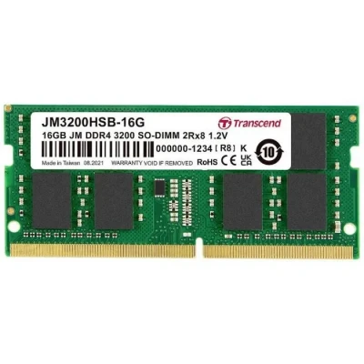 Image de Transcend JetRam JM3200HSB 16G module de mémoire 16 Go DDR4 3200 MHz Neuf