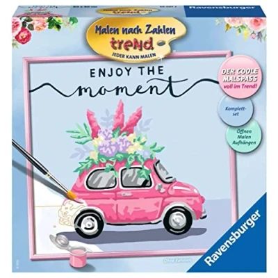 Image de Ravensburger Peinture par Numéros 20067 Enjoy The Moment A partir de 12 ans