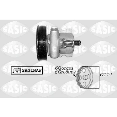 Image de SASIC 7070016 Pompe De Direction Assistée hydraulique 114 CITROËN: Berlingo / First I, I Van