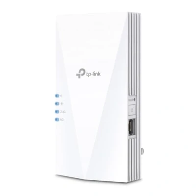 Image de TP Link Répéteur WiFi 6 RE500X, Amplificateur AX1500 Mbps, Tri Core 1.5 GHz CPU, 1 Port Ethernet Gigabit, Compatible avec les Box internet, profitez sans changer votre