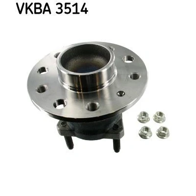Image de SKF VKBA 3514 Kit de roulements roue OPEL: Zafira A, Astra G CC, Coupe, VAUXHALL: Mk4 Limousine