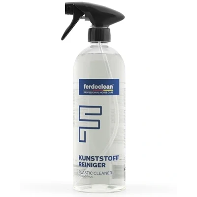 Image de ferdoclean® Plastic Cleaner 1000ml Fenêtres en plastique, cadres de fenêtres, meubles jardin Nettoyant PVC, dissolvant nicotine, résidus d&#039;adhésif