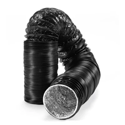 Image de STERR Tuyau flexible renforcé pour conduits de Ventilation 80 mm x 6 m d&#039;évacuation chauffage et refroidissement conditionnement d&#039;air CFD080_6