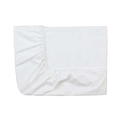 Image de Essix Drap Housse Triumph Line Satin de coton Blanc 80 x 200 cm