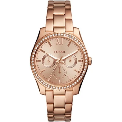 Image de Fossil Femme Analogique Quartz Montre avec Bracelet en Acier Inoxydable ES4315