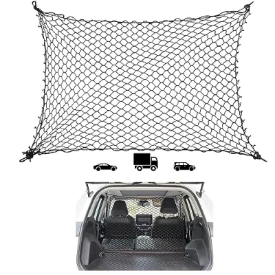 Image de GAIAVITAE LUODA Filet de séparation voiture pour chien séparateur charge camionnette Sécurité dans le coffre avec