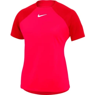 Image de Nike Womens Top W NK DF Acdpr SS K, Bright Crimson/University Red/White, DH9242 635, XL