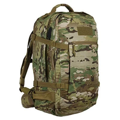 Image de Tasmanian Tiger TT Mission Pack MKII Sac à Dos de Trekking Tactique Compatible avec Molle, Nombreux Compartiments, d&#039;un Volume 37 litres, Multicam
