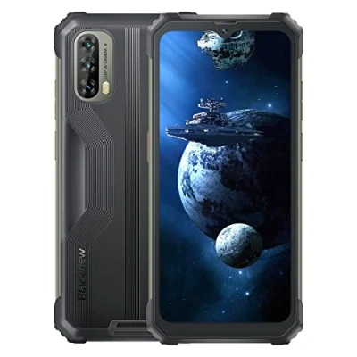 Image de Blackview BV7100 Smartphone Incassable, 13000mAh Batterie 33W Charge Rapide, IP68/IP69K Téléphone Portable Robuste Étanche, Android 12 Helio G85 6Go+128Go, 6.58&#039;&#039; FHD+, 12MP Caméra, GPS NFC Noir
