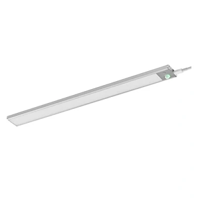 Image de LEDVANCE LINEAR Spot sous meuble plat 40 cm, 3,2 W, 270 lm, fonction lumière blanche CCT pour réglage du blanc chaud au froid (3000K à 6500K), allumage/extinction sans contact, protection IP20