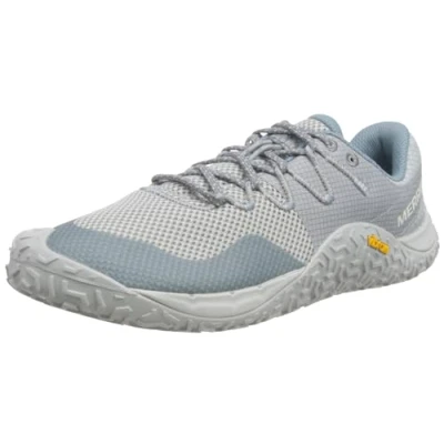 Image de Merrell Trail Glove 7 Chaussures de running neutres, Femme, Taille: 42.5, Light blue/grey Tissu / matière synthétique