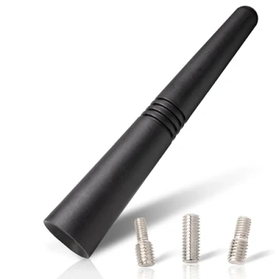 Image de Villkin Antenne de voiture pour une réception AM/FM optimale Station universelle avec design sportif et renforcée.