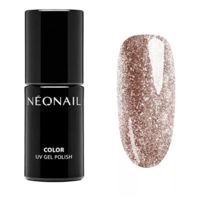 Image de NEONAIL Vernis Semi Permanent Pailleté 7,2 ml Gel UV Rose Shiny à Ongles Polish Couleur Nail Art