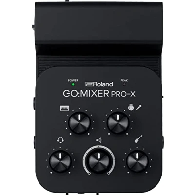 Image de Table de mixage pour smartphones GO:MIXER PRO X Connectez et mixez jusqu&#039;à 7 sources audio Disposez d&#039;un son qualité studio vos contenus diffusions en direct sur réseaux sociaux