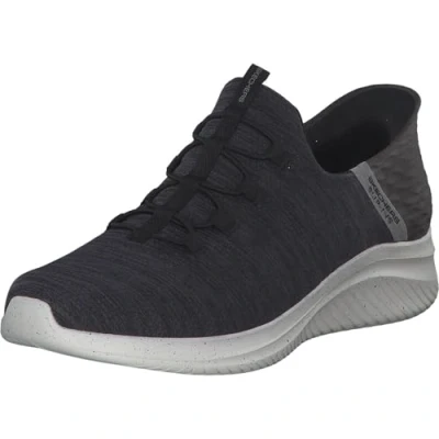 Image de Skechers Homme Ultra Flex 3.0 Right Away Baskets, Black Mesh/Trim, 41.5 EU