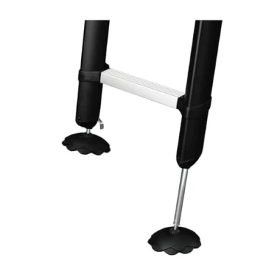Image de Telesteps Classico Line appentis Échelle, Argent, noir, 9190 101