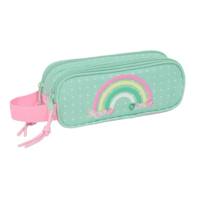 Image de safta Glowlab Amazing Trousse Double pour Enfant, idéale Les Enfants d&#039;âge Scolaire, Confortable et Polyvalente, qualité résistance, 21 x 6 8 cm, Multicolore, M, Décontracté