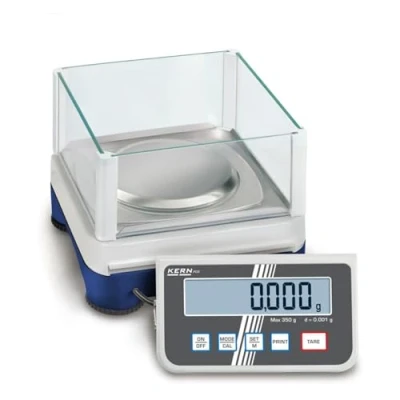 Image de Balance de Précision Haute Résolution avec Dispositif D&#039;évaluation Amovible pour Une Flexibilité maximale [Kern Pcd 250 3] Jusqu&#039;à 0,001 G, Plage Pesée g
