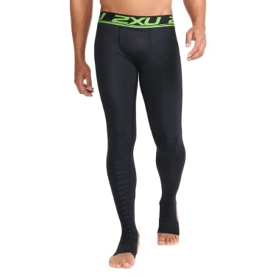 Image de 2XU Homme Power Recovery Ma4417 Collants de compression, Noir/Noir, M EU