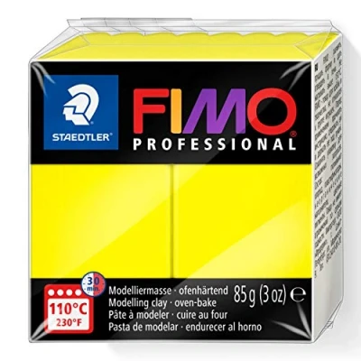 Image de Staedtler Fimo Professional Pain Pâte à Modeler 85 g Jaune Citron