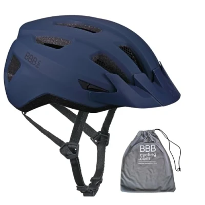 Image de BBB Condor 2.0 BHE 173T Casque de vélo pour Adulte avec visière Amovible et Sac Voyage