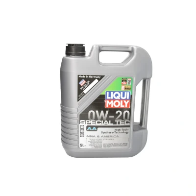 Image de Liqui Moly Special Tec AA 0W 20 5I Huile moteur 6739 TOYOTA: GT86 Coupe, Auris Break, Prius III 5 portes, MITSUBISHI: ASX SUV, PAJERO 4, OUTLANDER 3