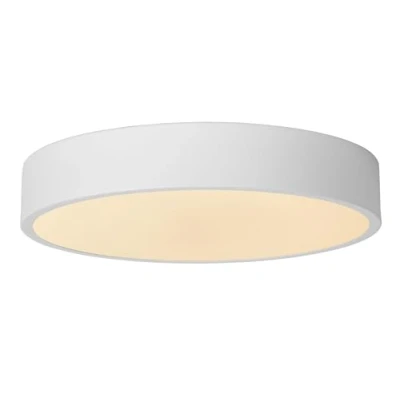 Image de Lucide Unar plafonnier Ø 30 x 5 cm 18W LED dimmable incl 3 niveaux de dimmer blanc