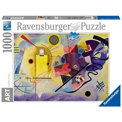 Image de Ravensburger Puzzle Adulte 1000 p Art collection Jaune rouge bleu Vassily Kandinskys 14848